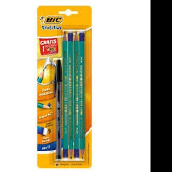LAPIZ GRAFITO SMAD. 2 EVOLUTION VDE. BIC BL.C4 12 288